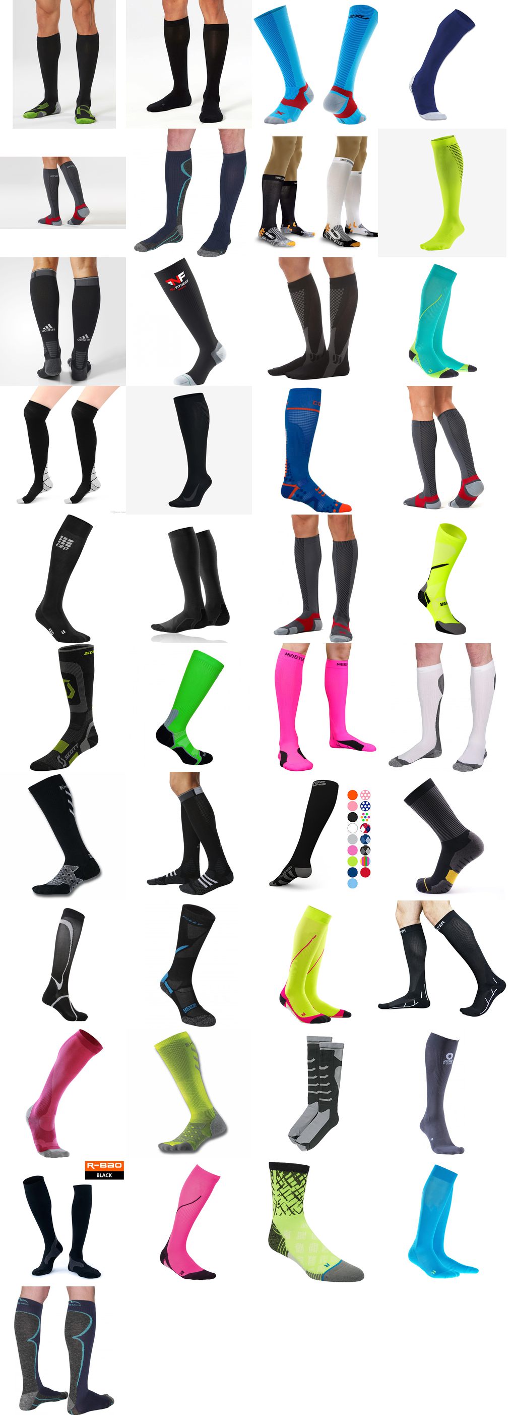 compression running socks